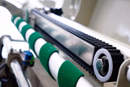 Operator Platform Spreader Pleating Machine Automatic Fabric Spreading Machine